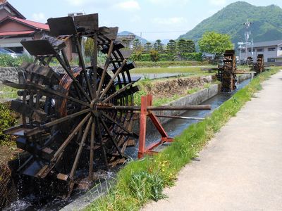 神河町 新野の水車