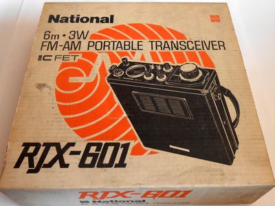 National RJX-601の箱