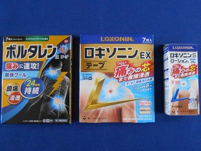 鎮痛薬のボルタレンとロキソニン